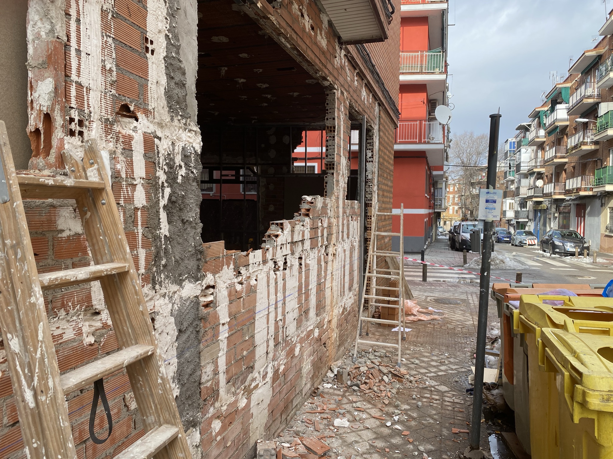 Albañileria convertir local en vivienda